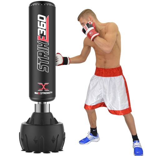 Free Standing Boxing Punching Bag Stand Kick Heavy MMA Martial Art Training - Picture 20 of 178