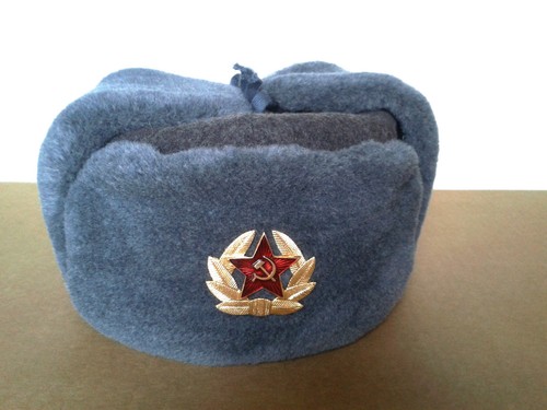 AUTHENTIC RUSSIAN UNIFORM WINTER HAT 