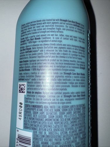 Pureology Strength Cure Best Blonde Shampoo Toning And Anti-Brassiness 8.5 oz - Picture 6 of 7