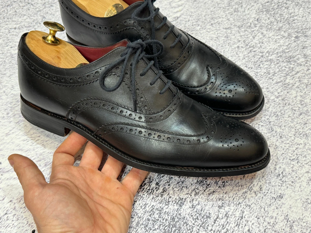 Loake fearnley black sale