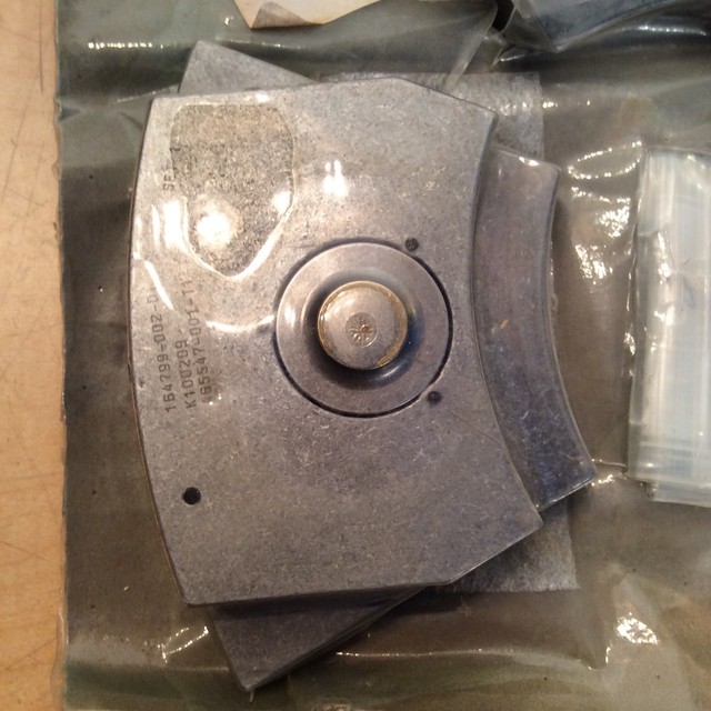 3 Piece Thrust Bearing Shoe Set 13,5" PM1036J K100209 16479900201 eBay