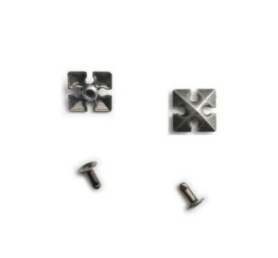 Pkg of 5 STAR CROSS 1/2'' (12mm) Rivet Studs (3005) Leather Crafts