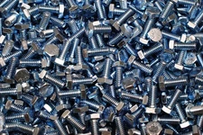 (500) Hex Head 1/4-20 x 5/8 Grade 5 Bolts Zinc Plated Cap Screws