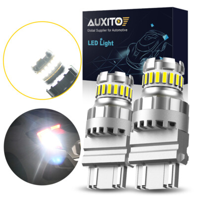 3157 LED Back Up Reverse Lights Bulbs White for Chevy Silverado 1500 1999-2013