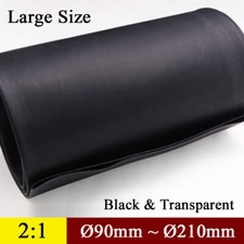 2:1 Ratio Heat Shrink Tubing  90mm 210mm Large Size Insulation Shrinkable Tube