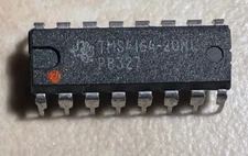 T.I.  TMS4164-20NL 64K Dynamic RAM