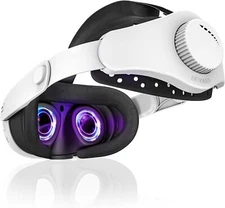 For Meta Quest 3S/3 Head Strap Comfortable Adjustable Headband VR Headset Accs