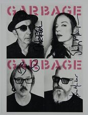 Garbage JSA Signed Autograph 8 1/2" X 11" Card CD No Gods No Masters Garbage JSA Signed Autograph 8 1/2" X 11" Card CD No Gods No Masters
