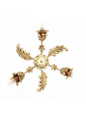 Classic Wooden Ceiling Light With 3 Lights COLL DBS PLA/03