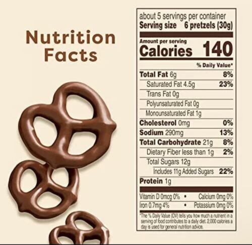 Brezeln Glutino Fudge bedeckt Schokolade Glutenfrei 5,5 Unzen Ablaufdatum 05/25 - Bild 3 von 6