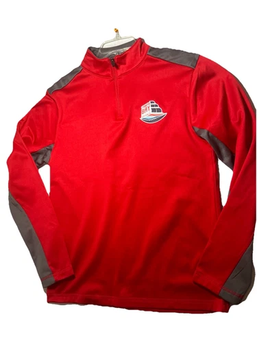 LOUIS VUITTON（LV） Giacca uomo Fanatics 1 4 zip taglia M Tampa Bay Superbowl LV Ambassador NFL2021 nuova senza etichette