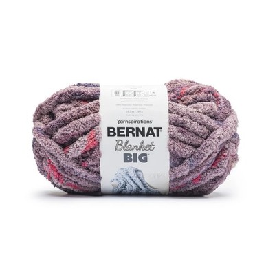 Bernat Blanket Big Yarn |  Thistle Splash  | LOT OF 6 | Jumbo 7 | NEW