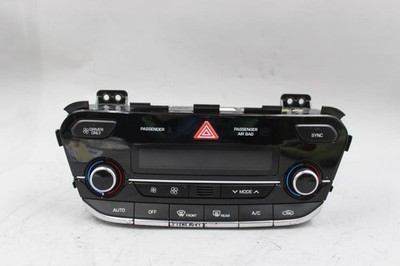 Temperature Control VIN C 8th Digit Hev Fits 2017-2019 HYUNDAI IONIQ OEM #43589