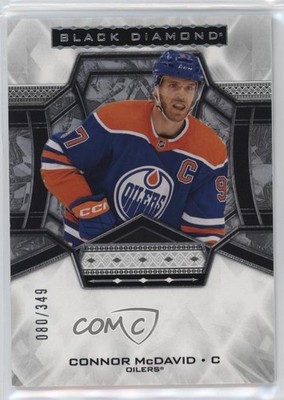 2024-25 Upper Deck Black Diamond 80/349 Connor McDavid #BDB-MD ki6