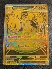 Mega Dragonite Ex 295/217 GOLD HYPER RARE POKEMON AUFGESTIEGENE HELDEN