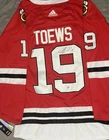 JONATHAN TOEWS AUTOGRAPH SIGNED JERSEY PSA COA X LARGE CHICAGO BLACKHAWKS NHL