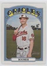 2021 Topps Heritage High Number Nickname Variation SP Trey Mancini #655 1b3