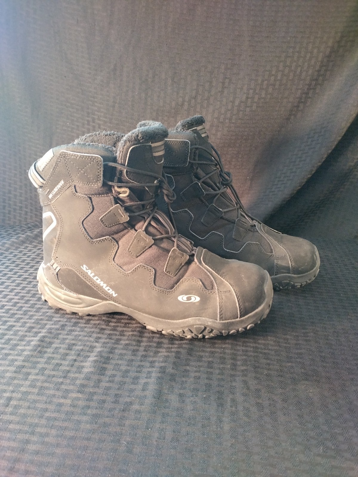 Salomon Snowtrip Waterproof Snow Boots Thinsulate Insulated  Winter Mens Size 11