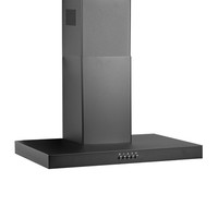 SIA TBC60BL Cooker Hood  60cm LED Lighting, 3 Speed - Black