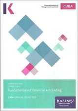 BA3 Fundamentals of Financial Accounting - CIMA Official Study Text (2018)