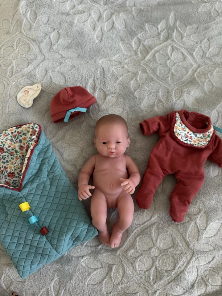 Muñeca Reborn 9” Muñeca Berenguer Muñeca Recién Nacida Niña Nueva En Caja Foto 3 de 4