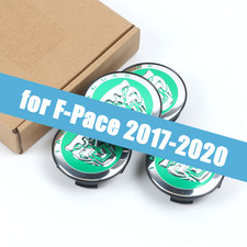 For Jaguar Wheel Center Caps Green Caps 59mm X-type F-pace Xj Xjr Xe Xjr575