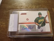 2005 Topps Pristine Rookie Auto Personal Endorsements Common Landon Powell /497