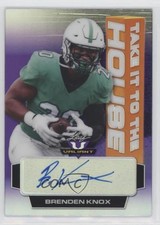 2021 Leaf Valiant Take it to the House Purple 22/25 Brenden Knox Auto 9b4