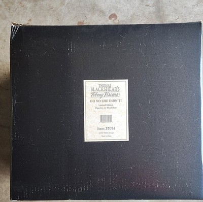Thomas Blackshear s Ebony Visions OH NO SHE DIDN'T! Limited Edition #1666 READ!