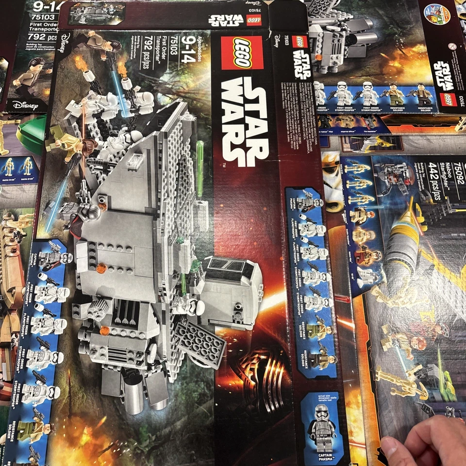 Lego Star Wars Disney Box Lot Of 12 - Image 4 of 4