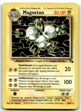 Magneton (26) 26/62 Fossil Rare Unlimited LP on eBay
