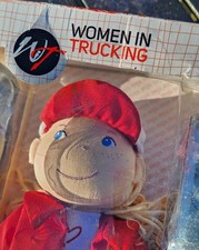 Rare Women In Trucking Clare Doll HABA 13 Plu...