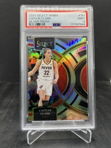 Caitlin Clark 2024 Panini Select Caitlin Clark #151 Silver