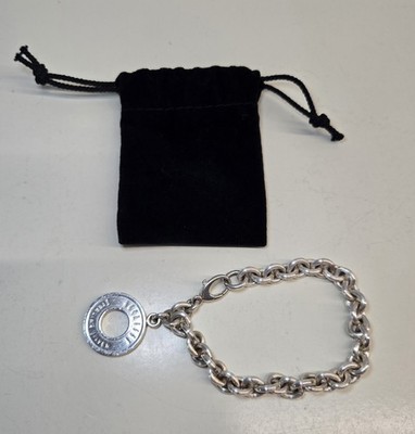 Vintage 925 Sterling Silver THOMAS SABO Club 8'' Bracelet Ecclissi Charm