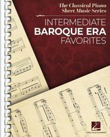 Intermediate Baroque Era Favorites | The Classical Piano Sheet Music Series