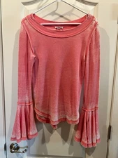 Melrose And Market Long Bell Sleeve Top Sz. Small