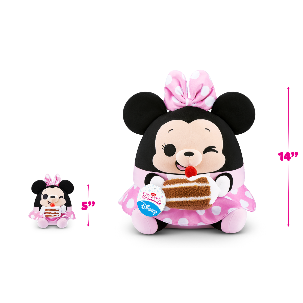 Snackles Disney 14-inch Plush by ZURU, Plush with Snack Accessory
