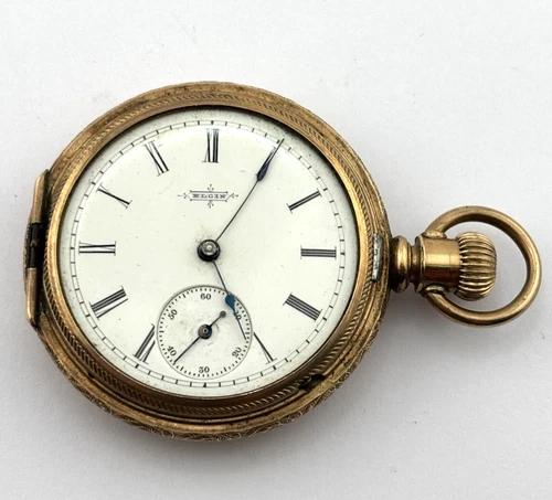 Elgin Antique Mechanical Pocket Watch 7J  6s  Gr95   2585301 DOESN'T WORK