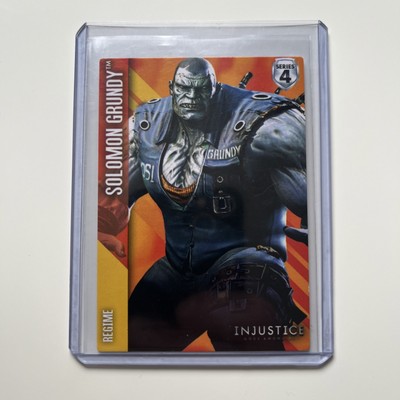 Solomon Grundy (Regime) injustice gods among us series 4 arcade card 11/130