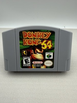 Gray Donkey Kong N64 for Nintendo 64 N64 Classic Adventure Retro Video Game Cart