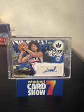 2024-25 Panini Court Kings Jared McCain Fresh Paint Rookie RC Auto Sapphire /25