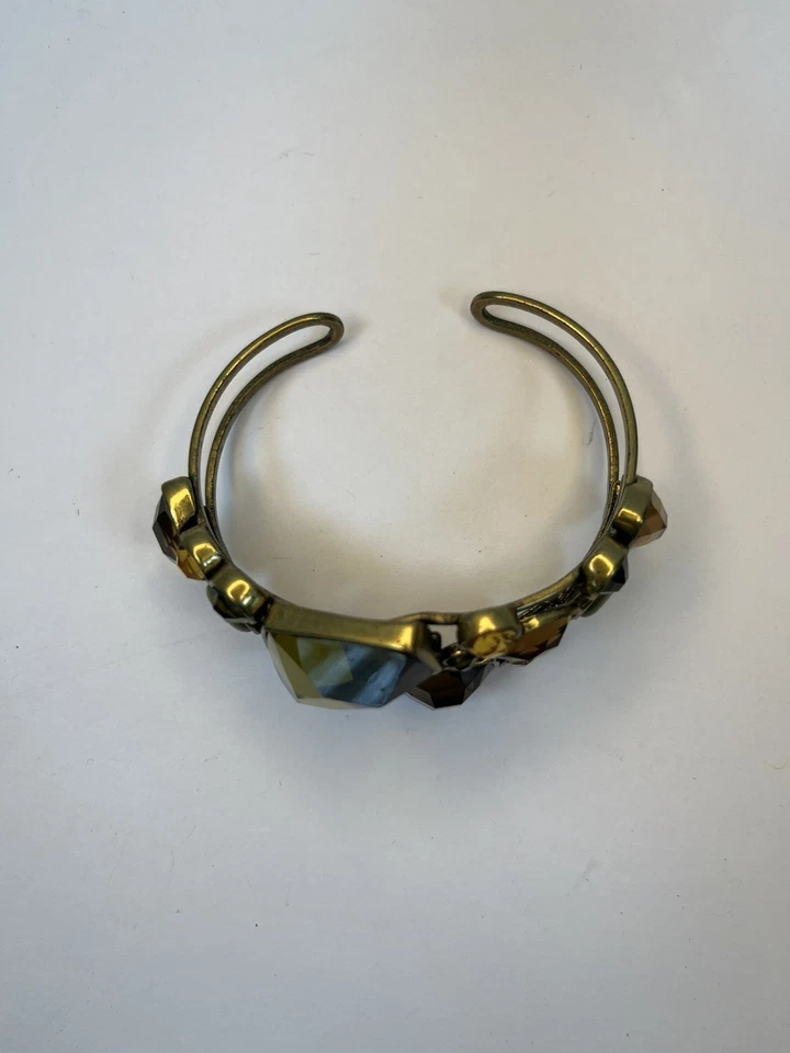 Park Lane открытый браслет браслет зеленый и янтарный камень браслет - Изображение 4 из 4