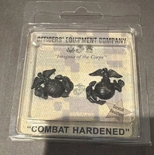 Officers Equipment Company Enlisted Service Collar Ornament Serial 4-78