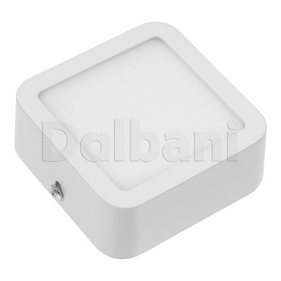 12pcs 6W LED 3000k Surface Mount Square Down Ceiling Panel Light for Home Office