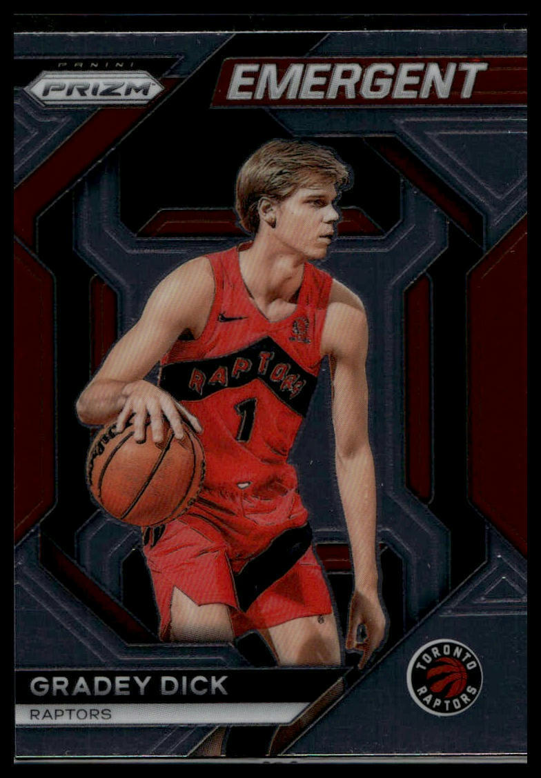 2023-2024 Panini Prizm #22 Gradey Dick Emergent RC Rookie
