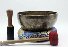 10 Inch Full moon Singing Bowl-sound therapy  Meditation, handmade in Nepal