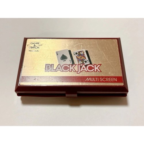 【USED】NINTENDO GAME AND & WATCH BLACK JACK MULTI SCREEN 1985 Direct From Japan - Picture 2 of 8
