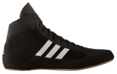 Adidas Men's Boy's HVC2 Wrestling Mat Shoe Ankle Strap 2 Colors AQ3325