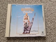 CINEMA PARADISO CD SOUNDTRACK - ENNIO MORRICONE - RARE 1990 JAPAN SLCS ISSUE