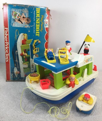 vintage fisher price houseboat
